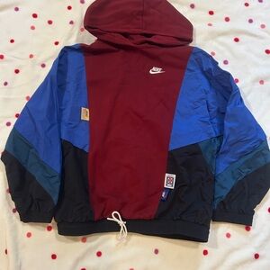 Nike Multicolour Hoodie - 90s style